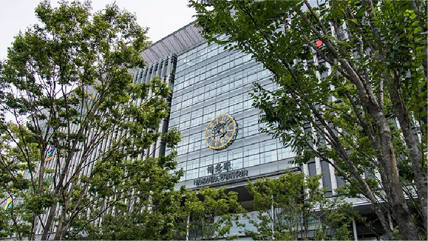 福岡市早良区の土地について徹底解説、博多駅外観