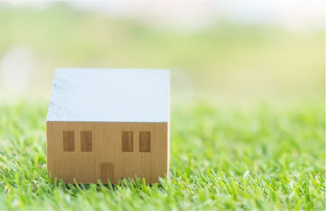 福岡市早良区の土地について徹底解説、建売住宅の玩具イメージ図