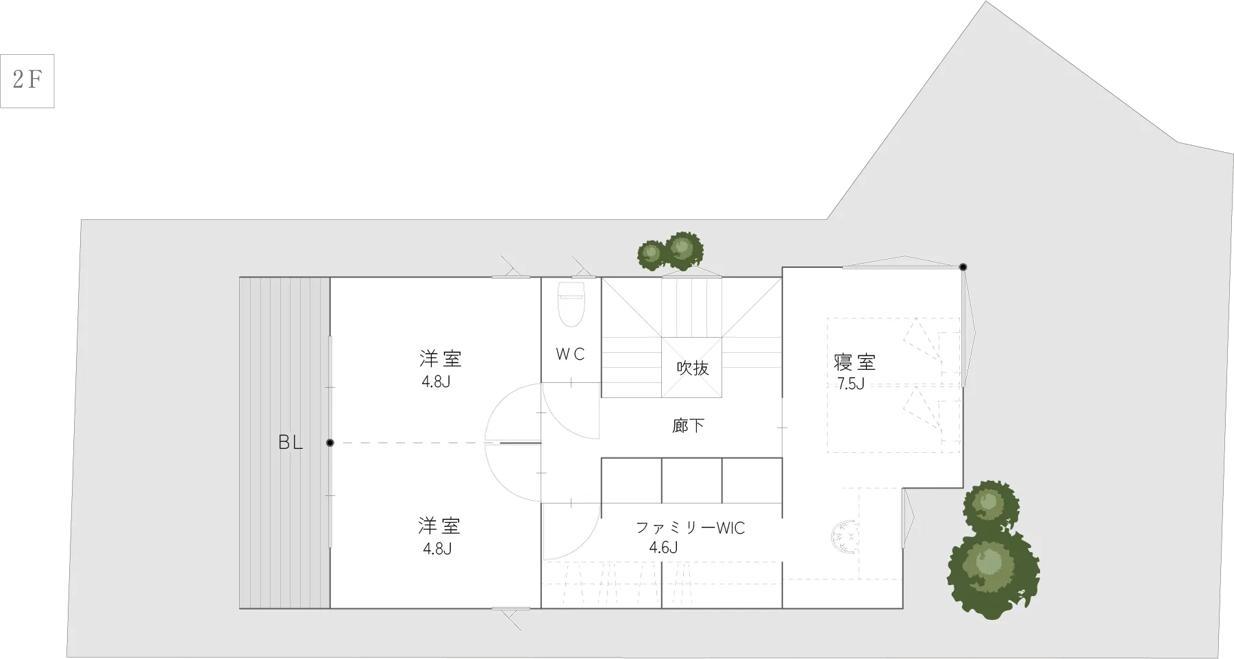 福岡市城南区の新築戸建・干隈の建売住宅は「プロスペリテ」野芥駅II -neos-間取り2