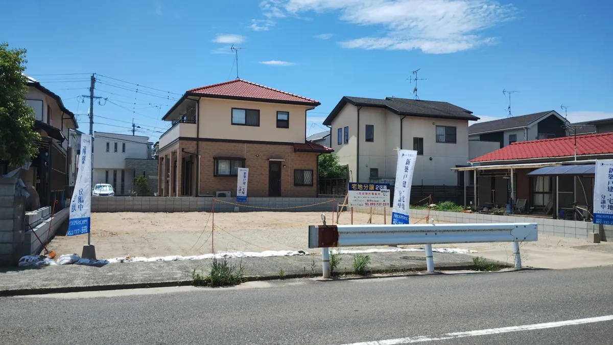 福岡市内で土地・新築戸建てをお探しならラプロスのプロスペリテ、早良区原八丁目　分譲地のイメージ